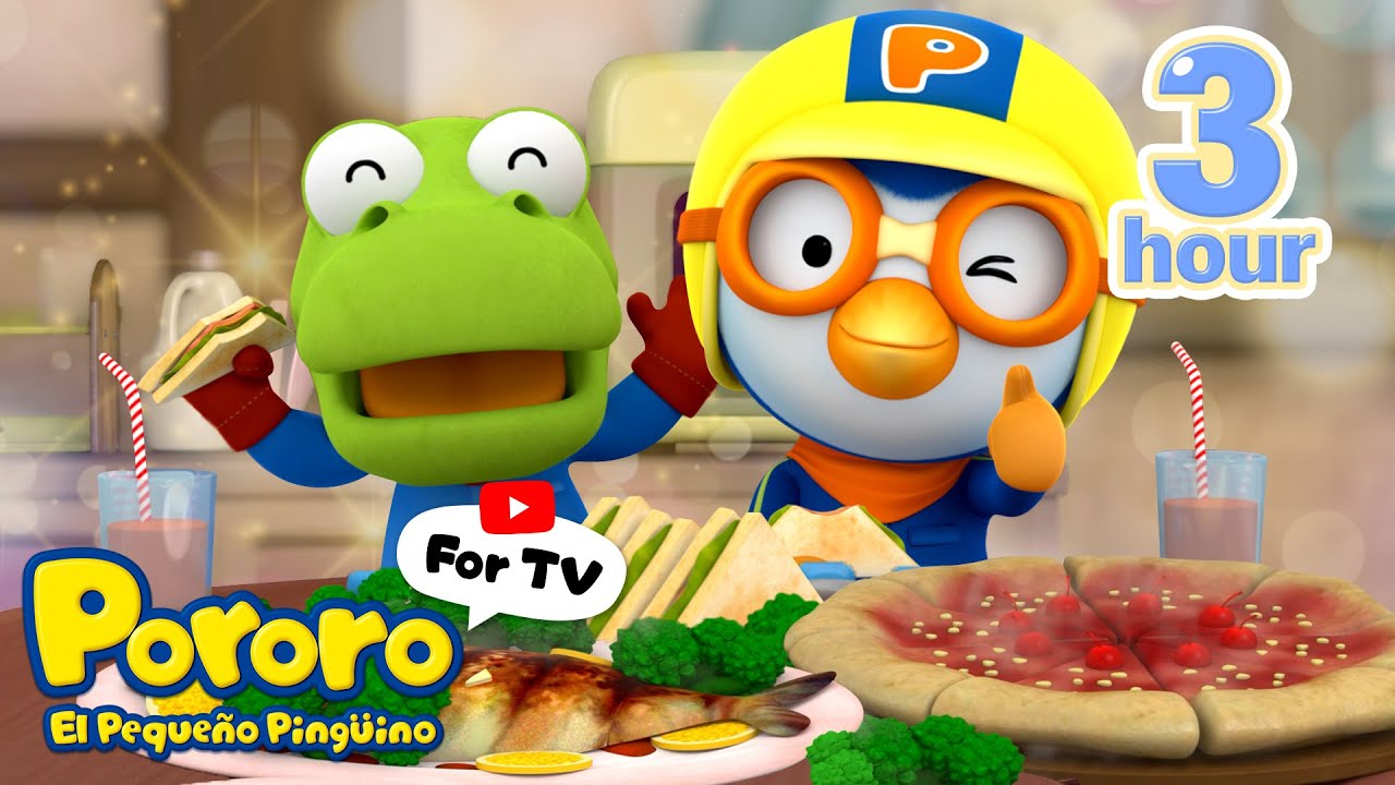 🎬Pororo Teatro de Episodios | Hábitos saludables | Póroro - Episodios Completos
