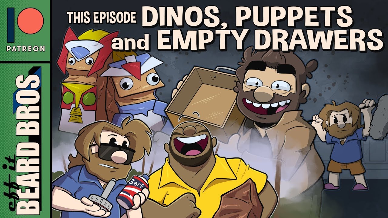 Dinos, Drawers & Mega Man Bag Bots | Eff It Beard Bros