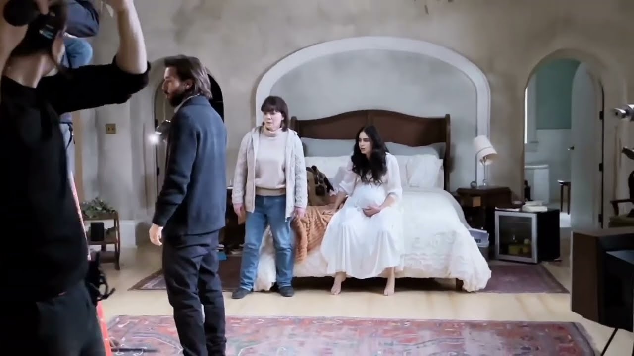 Bed rest behind the scenes 2022 melissa barrera guy burnet lori evans Taylor