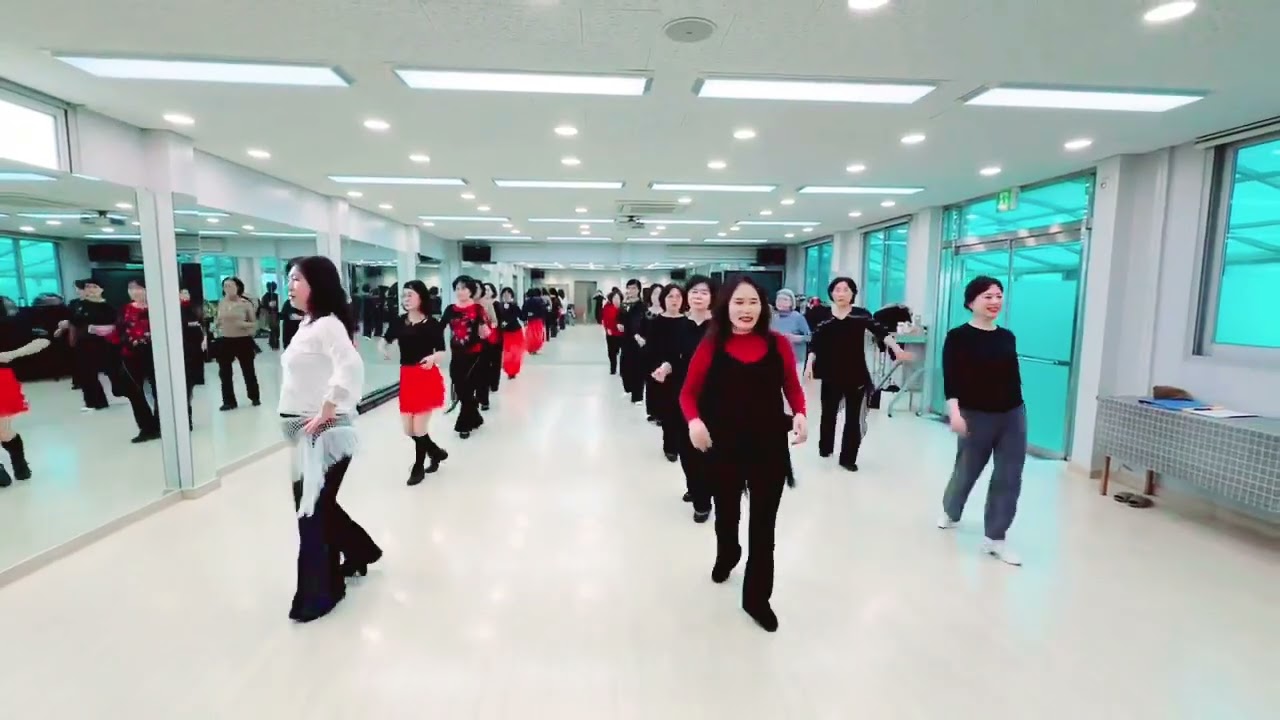 Cha Che Me Amore linedance#라인댄스퀸 #오정현 #광주#수완동#취미반#자격증반#강사반