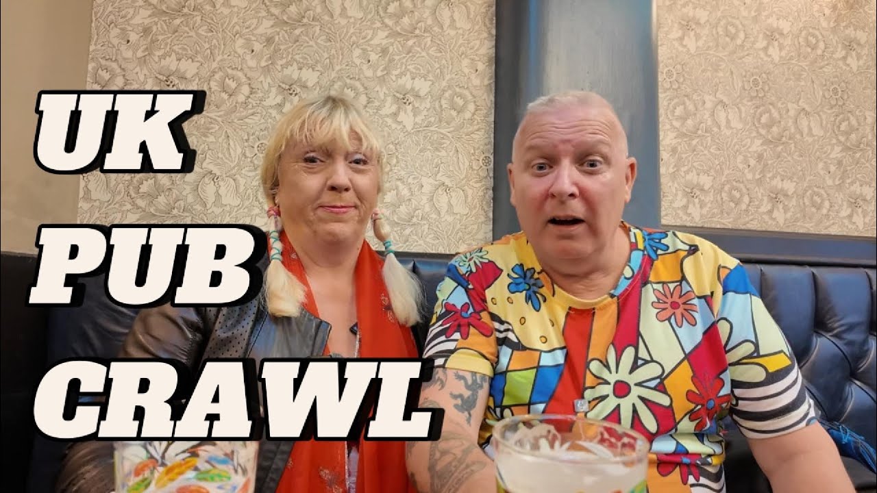 Видеоблог о юбилее Crazy UK Pub Crawl