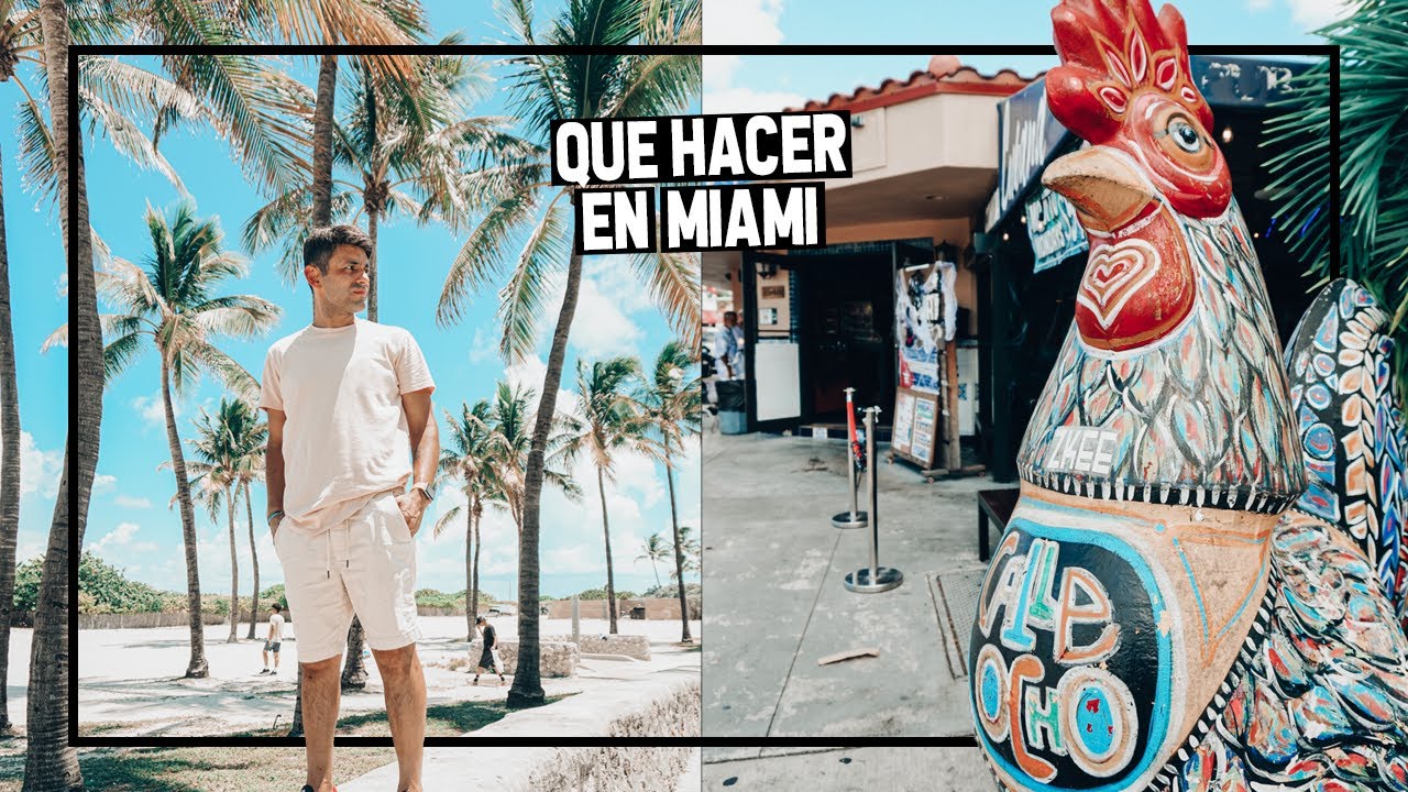 Qué HACER en MIAMI 2022 | TOP 15 LUGARES que debes CONOCER