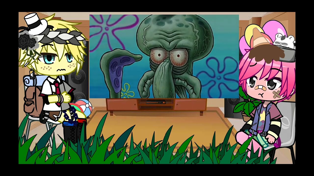 spongebob and Patrick reacts TW: suicide