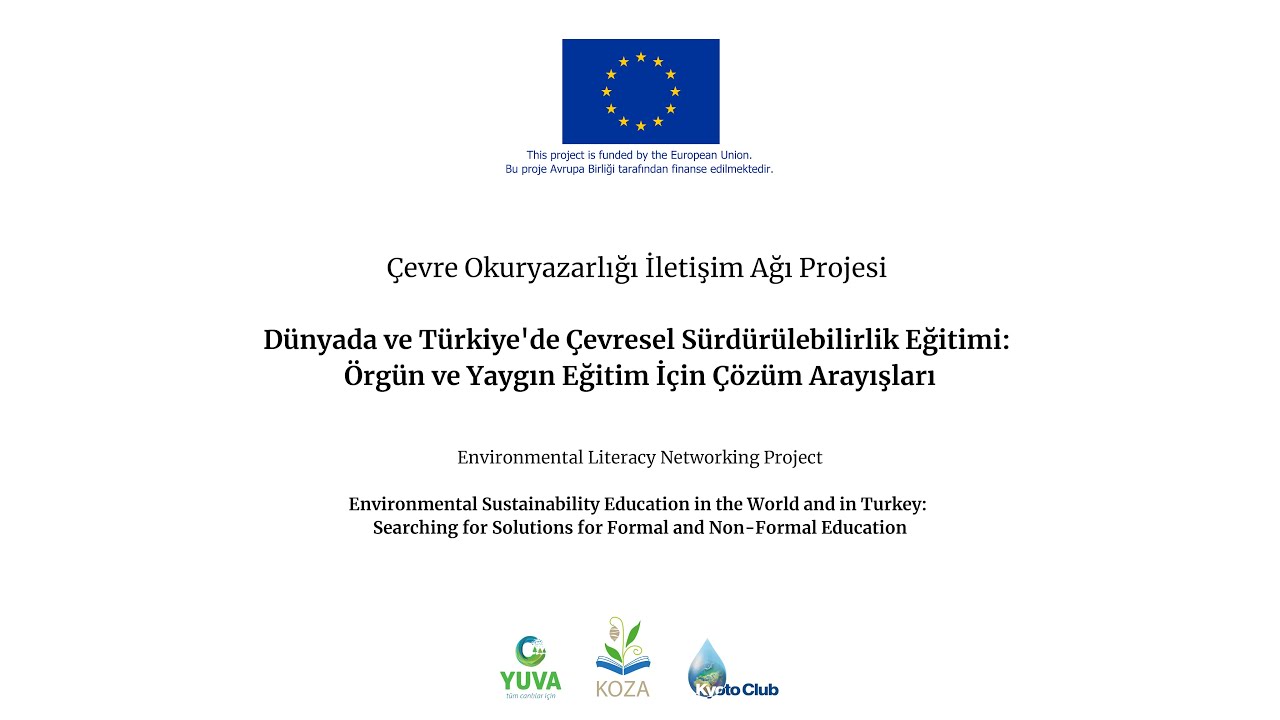 Çevresel Sürdürülebilirlik Eğitimi Konferansı