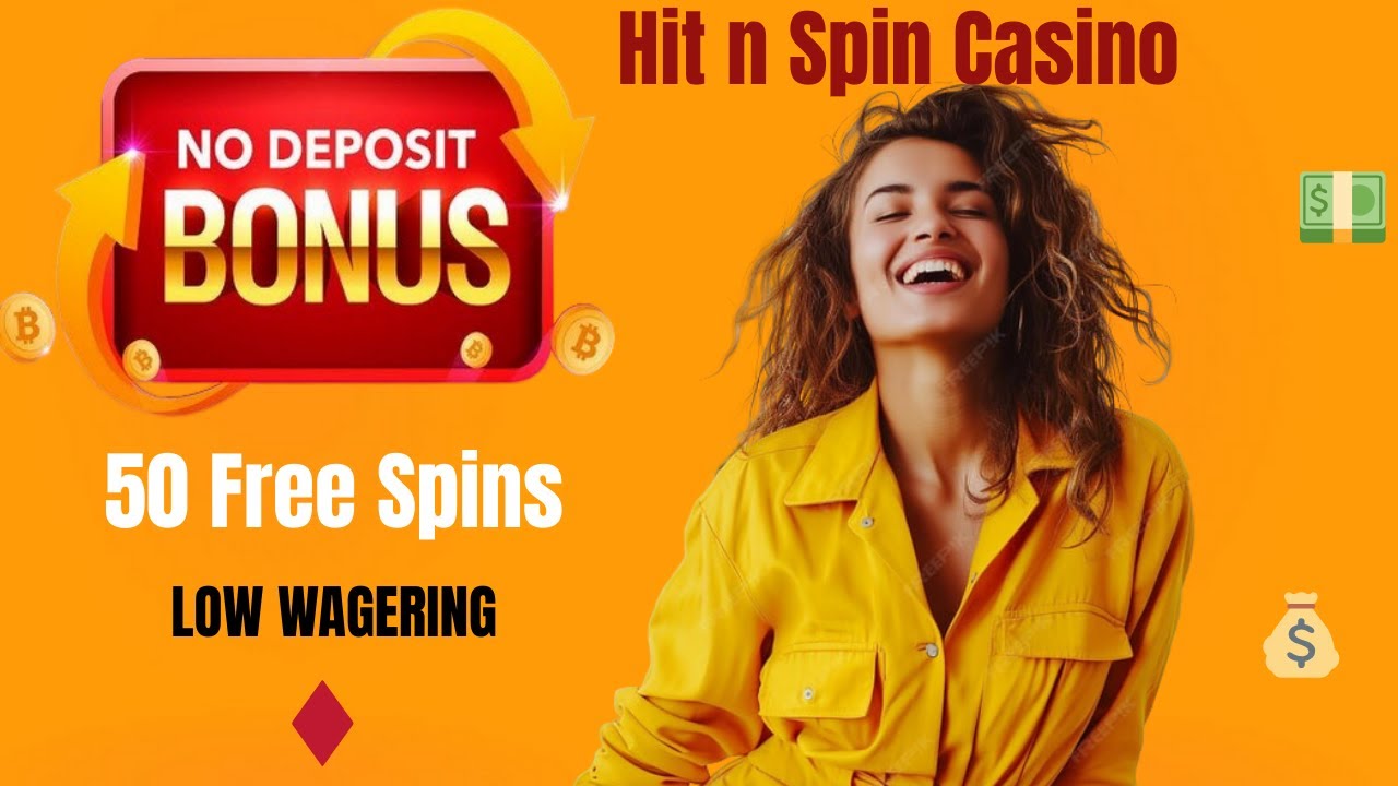HitnSpin Casino 50 Free Spins - No Deposit Required | Easy 3x Wager
