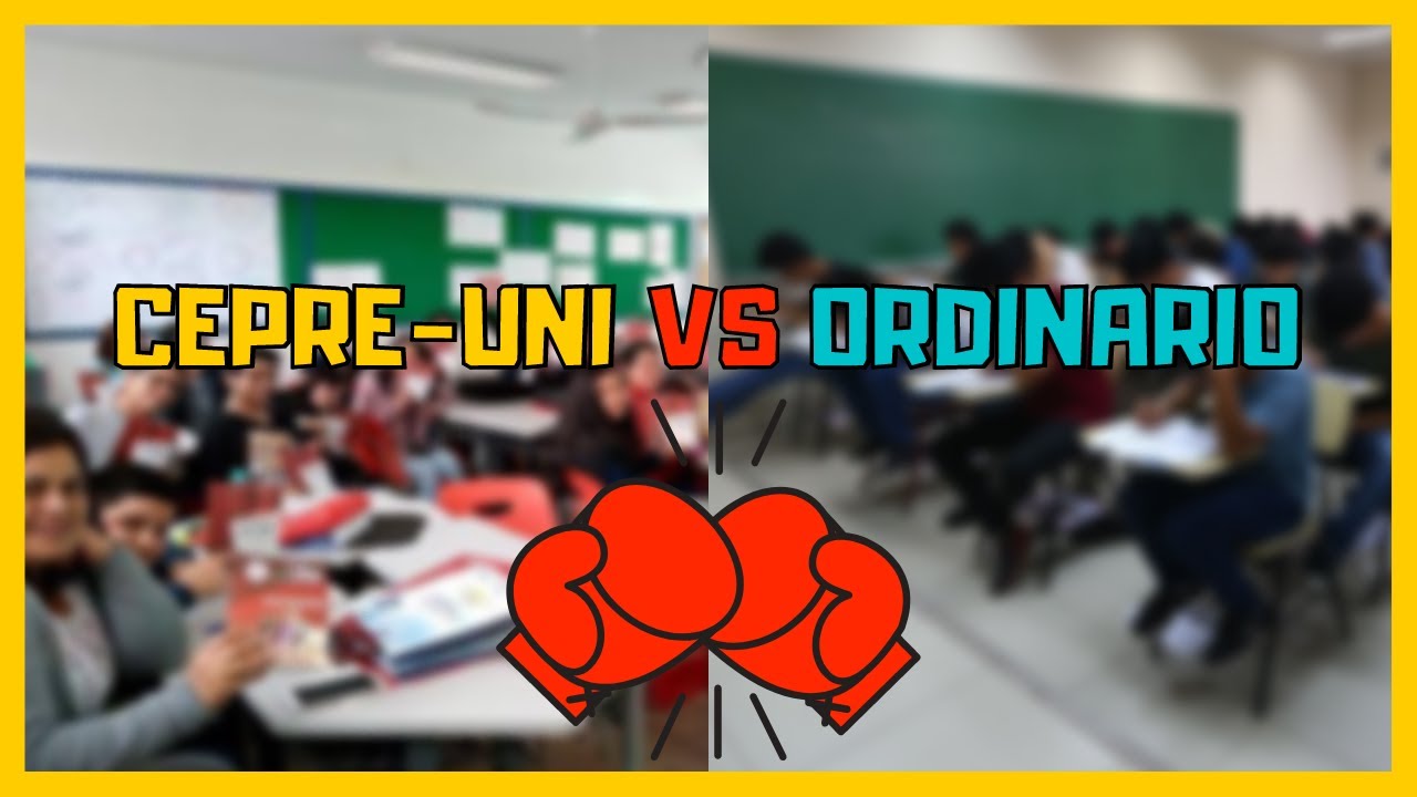 ¿Es más FÁCIL ingresar a la UNI por CEPRE-UNI o por ORDINARIO? | Estudiantes de la UNI debaten