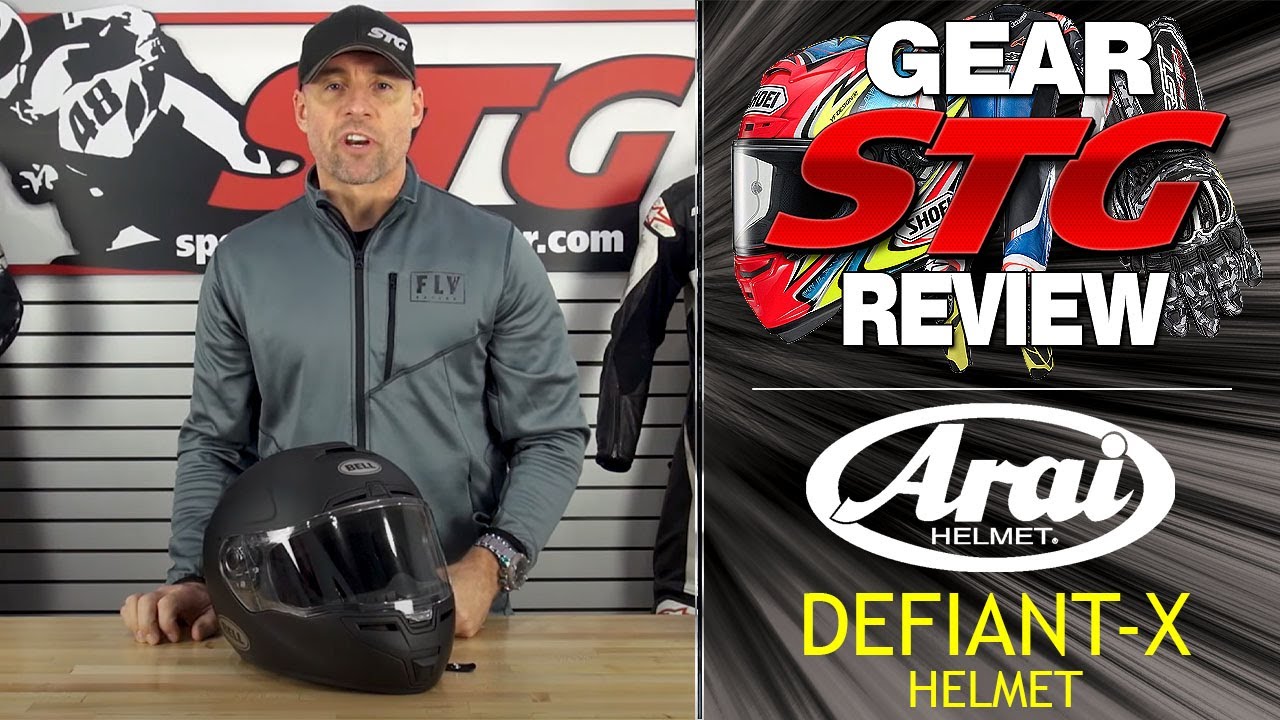 Arai Defiant-X Helmet Review | Sportbike track Gear