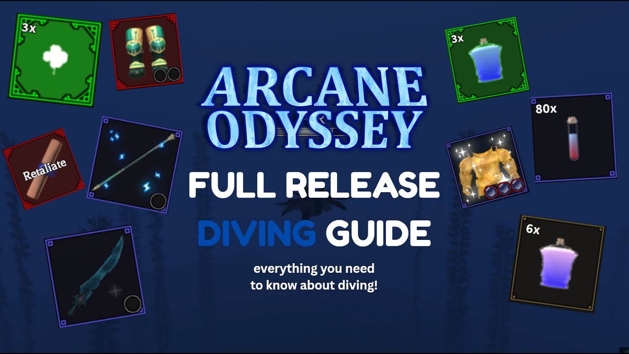 Arcane Odyssey Diving guide for full release