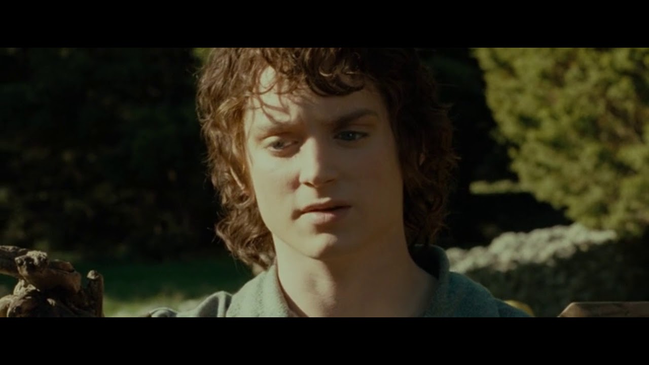 Гендальф приезжает в Шир. Властелин колец фильм 1:братство кольца HD