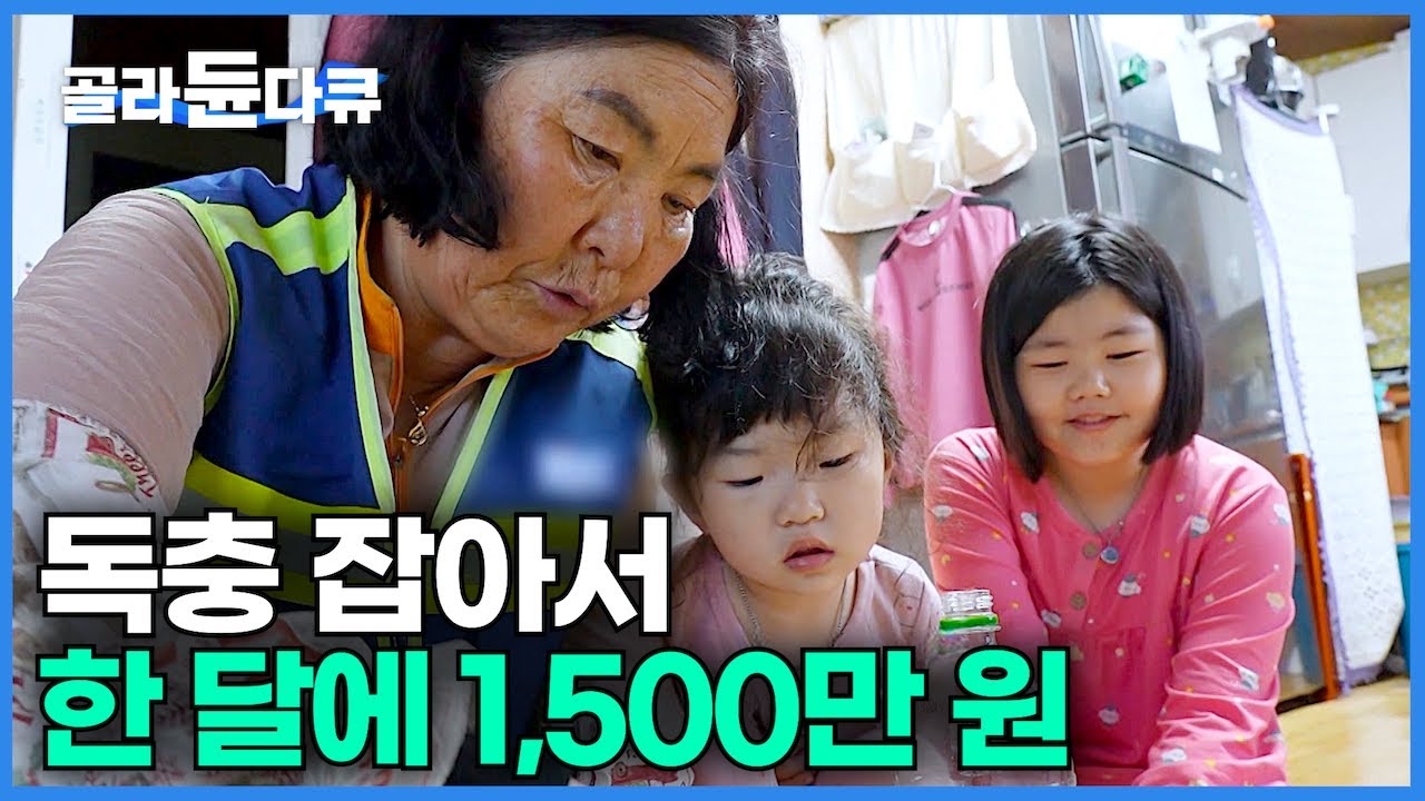 위험한 독충 잡는 할머니, 손녀딸들의 반응은?┃약이 되고, 돈이 되는 독충? 5월 딱 한 달만 잡으면 1,500만 원!┃돈 버는 안마도 지네 사냥┃극한직업┃#골라듄다큐