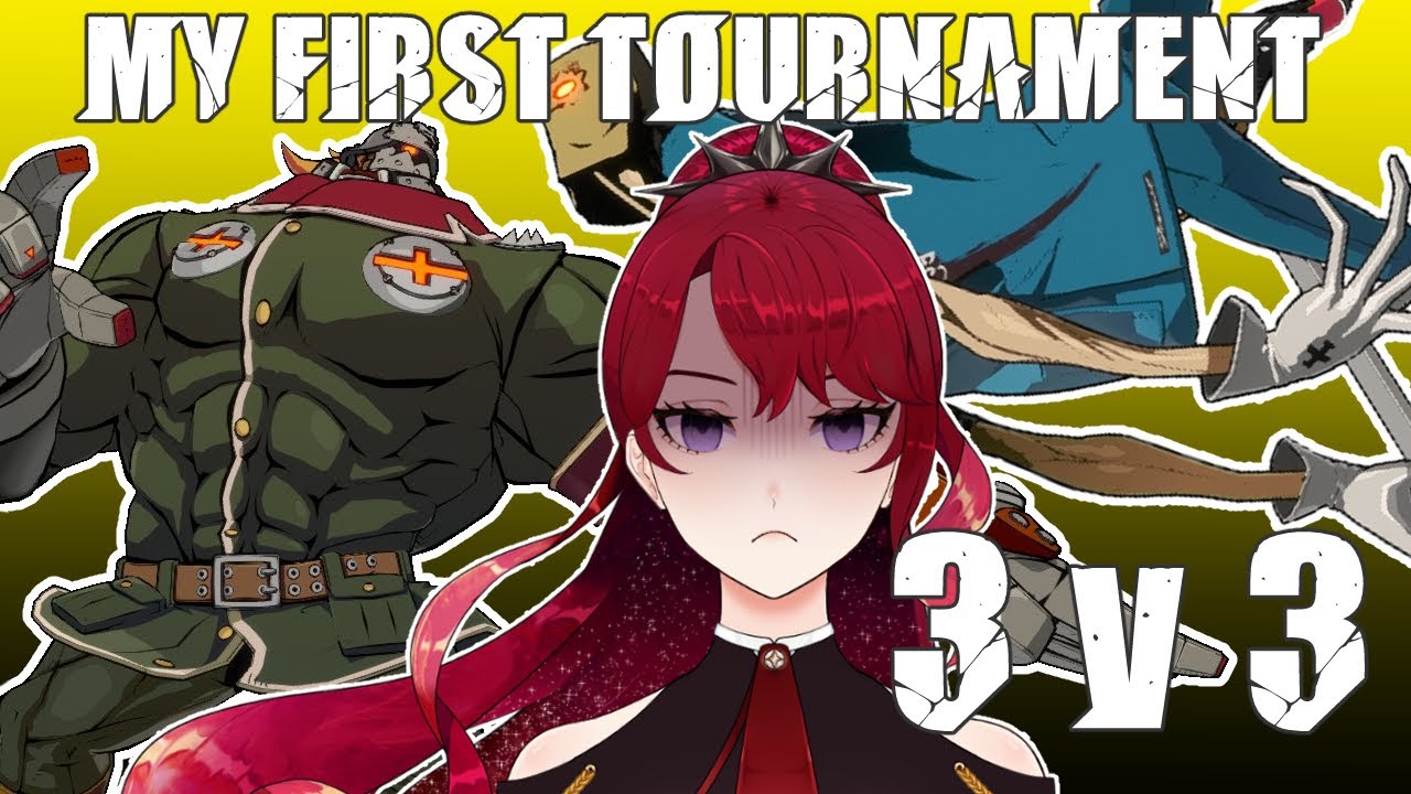 【Guilty Gear Strive】Floor 2 Player Enters Her First Tournament !【Vtuber】