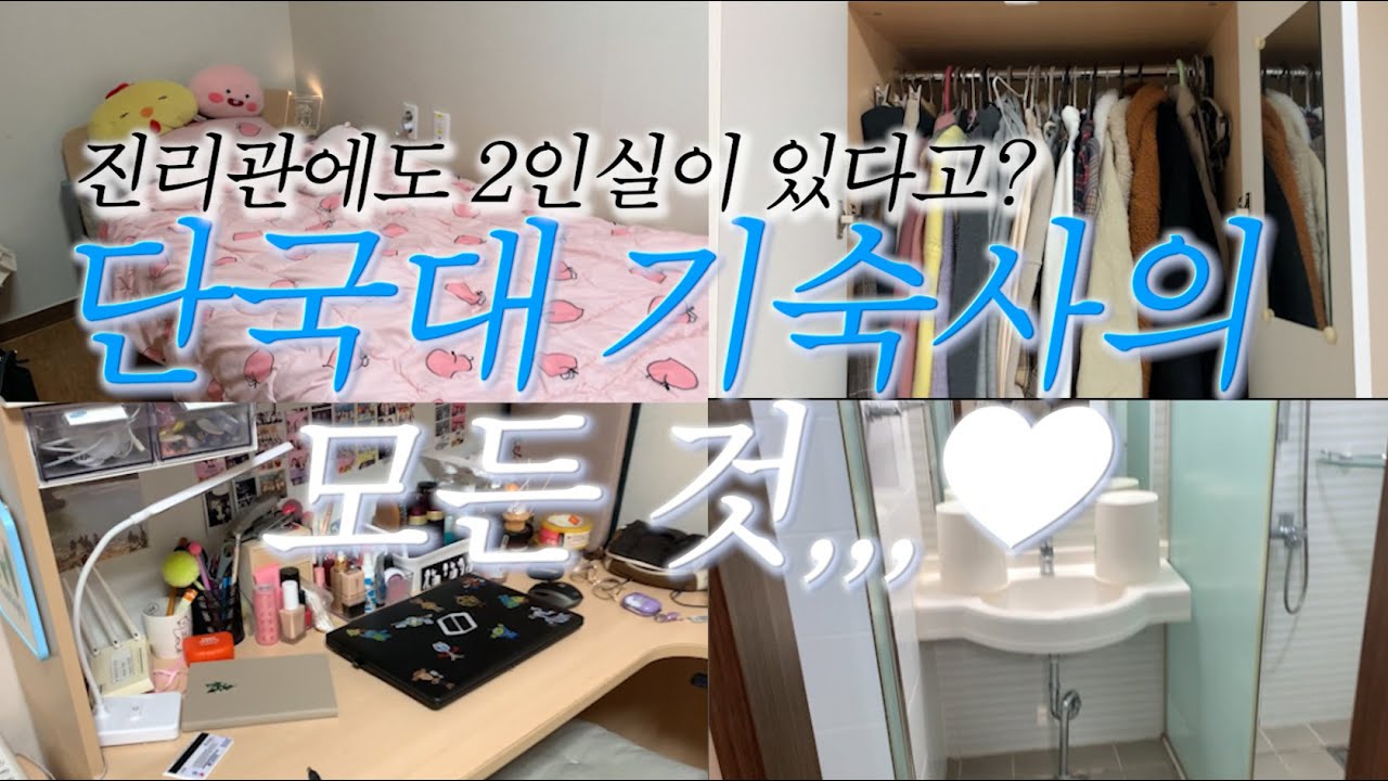 🛏단국대 기숙사 랜선 룸투어! 진리관에도 2인실이 있다고?🛏