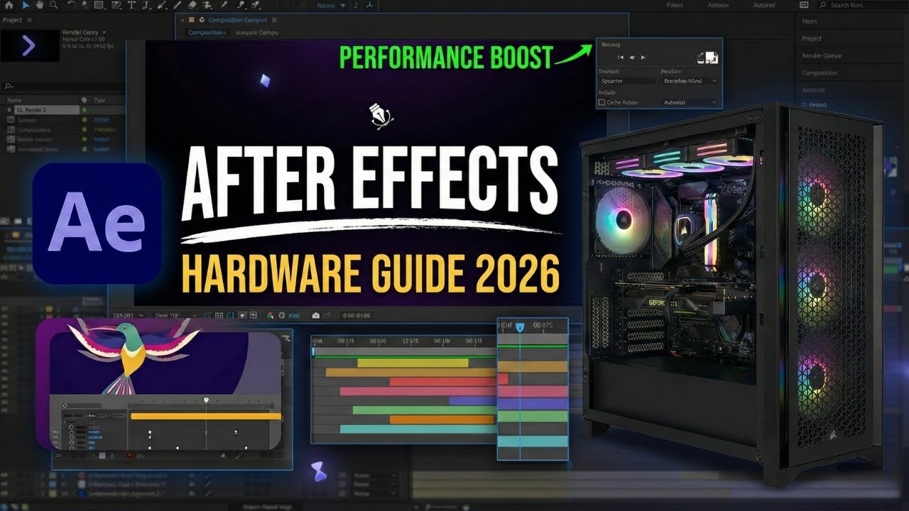 After Effects System Requirements 2026 | Watch this Before buying PC for After Effects!
