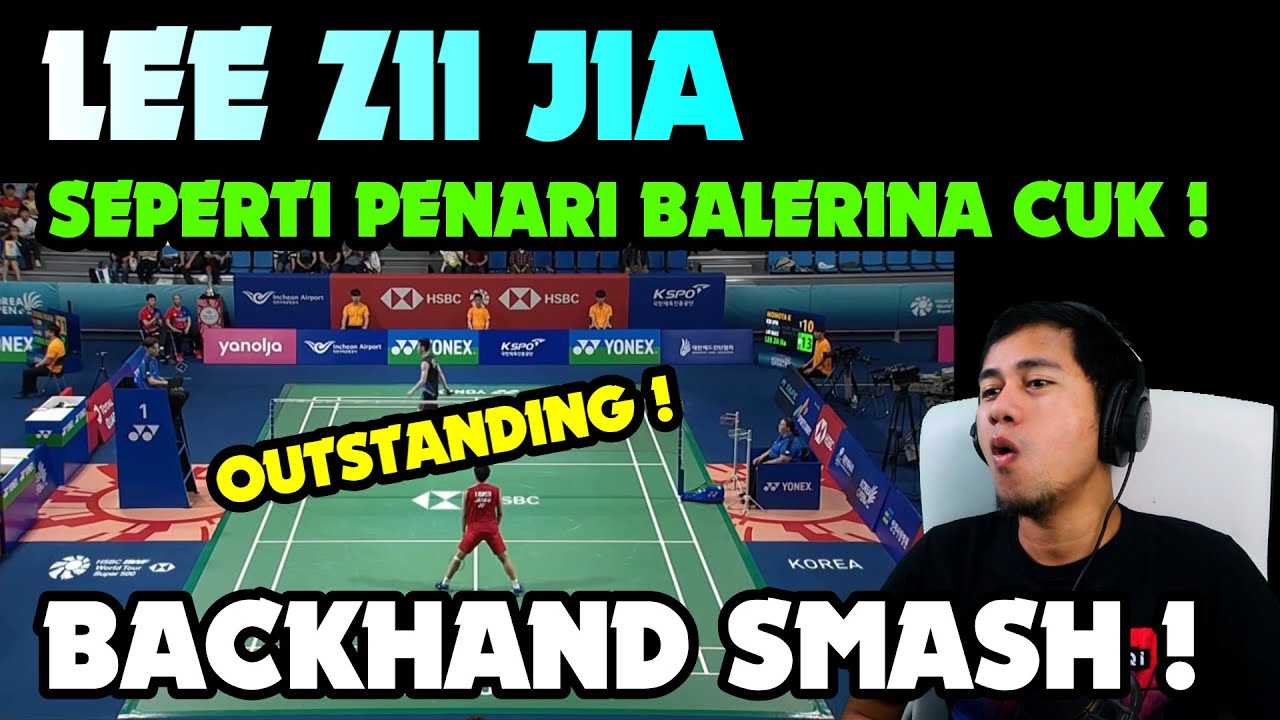 ⚡DUARR !!⚡ SEPERTI PETIR⚡, BACKHAND SMASH LEE ZII JIA BIKIN LAWAN MELONGO