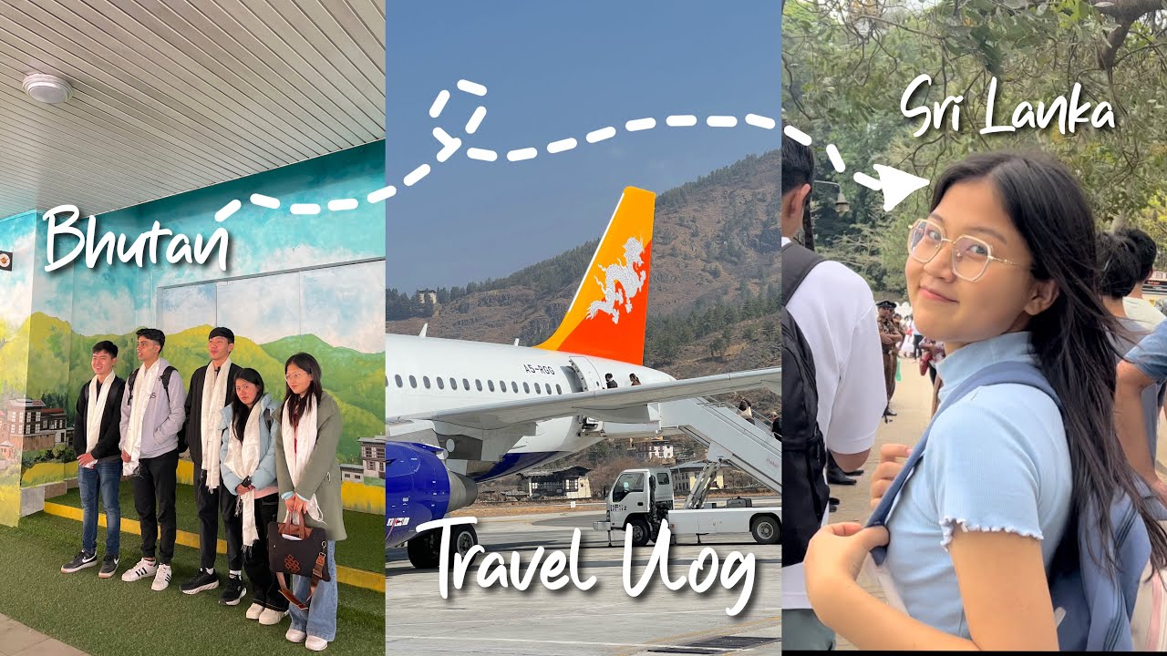 Leaving Bhutan to Sri Lanka | Travel Vlog | Jeez Yeez Vlog