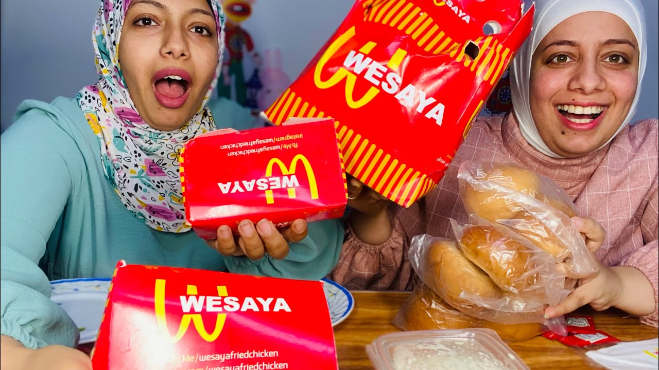 تحدي علي فراخ بروستد 😱كان نفسي اولع ف أماني🤭