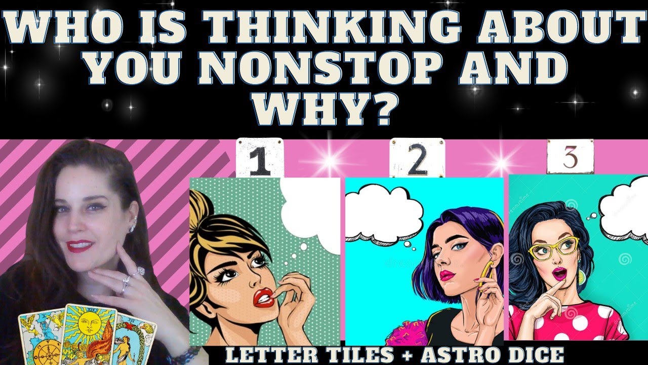 WHO IS THINKING ABOUT YOU NONSTOP AND WHY? 🔮(ANY CONNECTION) TAROT PICK A CARD READING (+initials)