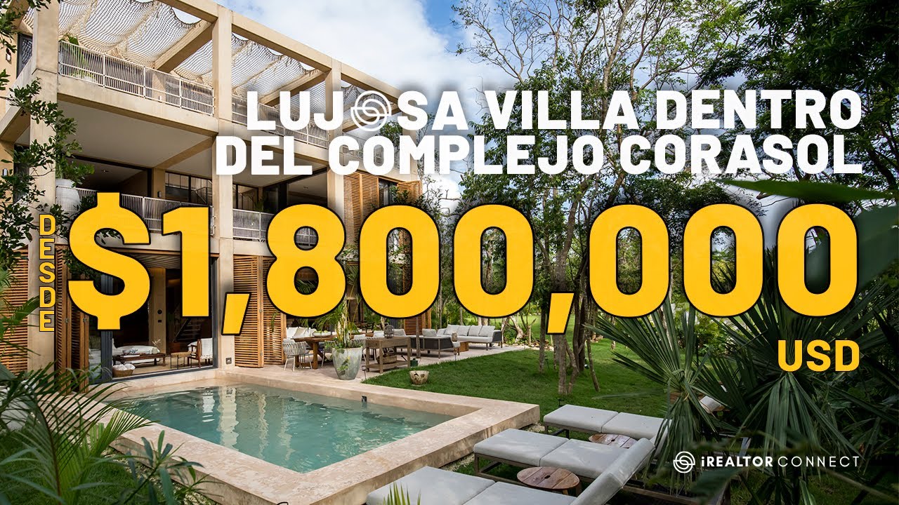 ¡INCREIBLE PROPIEDAD DE LUJO EN PLAYA DEL CARMEN! DESDE $1,800,000 USD