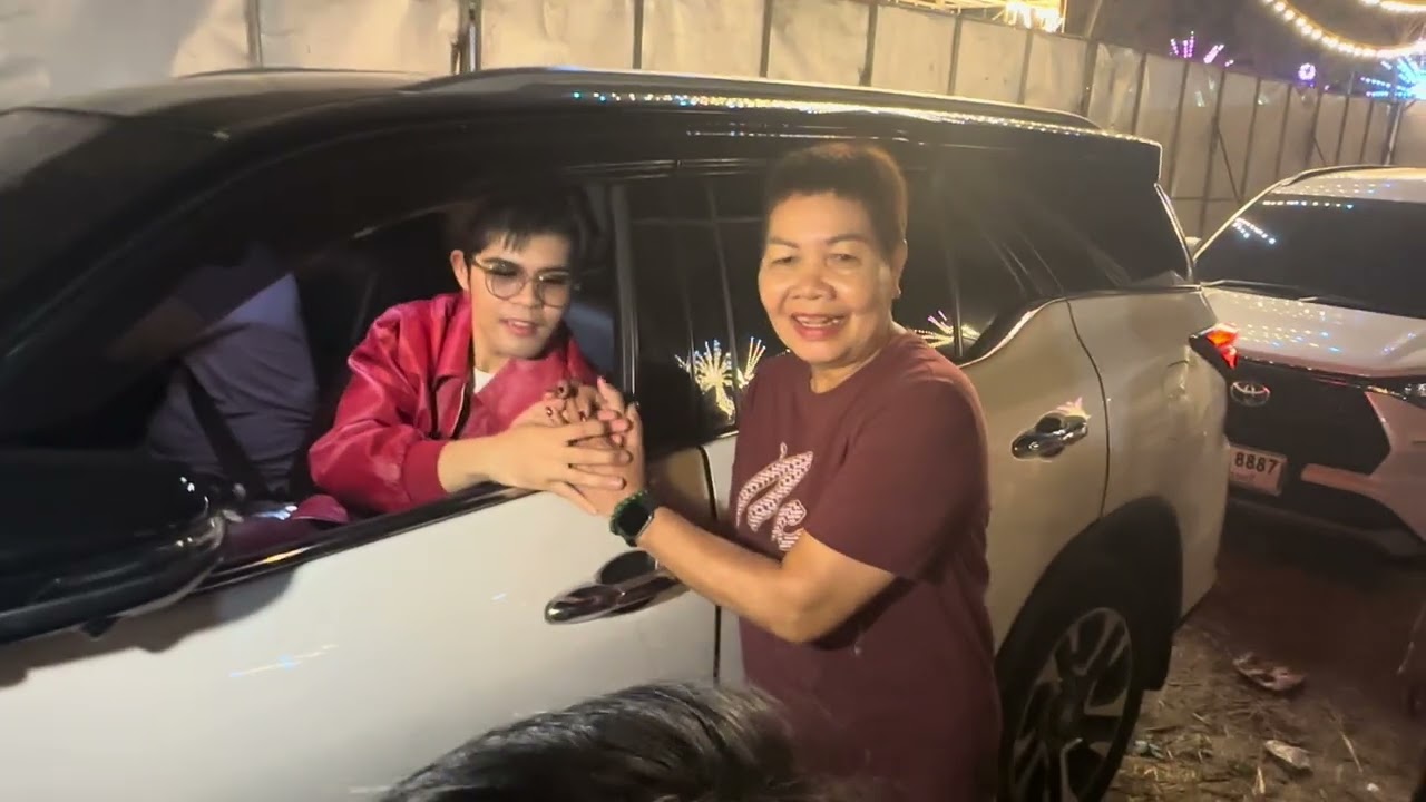 แม่ๆส่งลูกชายงานวัดวังข้าวใหม่กาญ21.2.69
