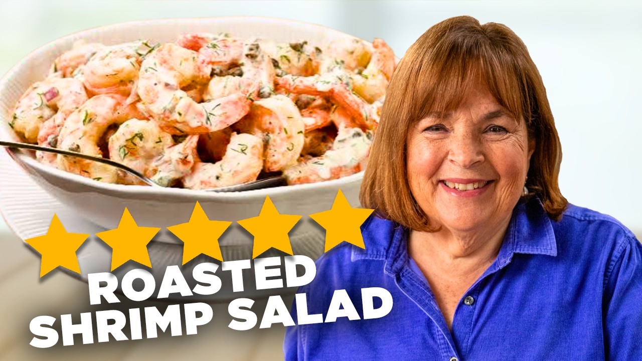 Ina Garten's 5-Star Roasted Shrimp Salad ⭐️ Barefoot Contessa | Food Network