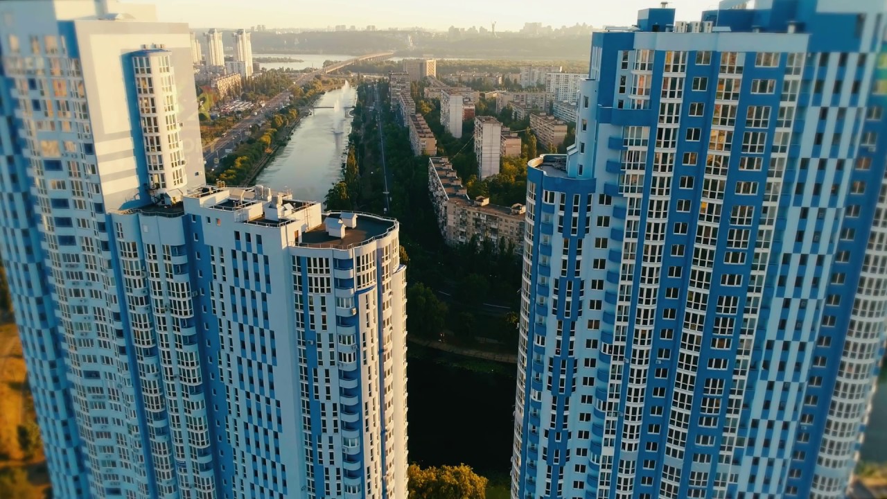 Сучасний Київ. Осінь - IVORY Films 4K DJI #фонтаны #киев #аэросъемка
