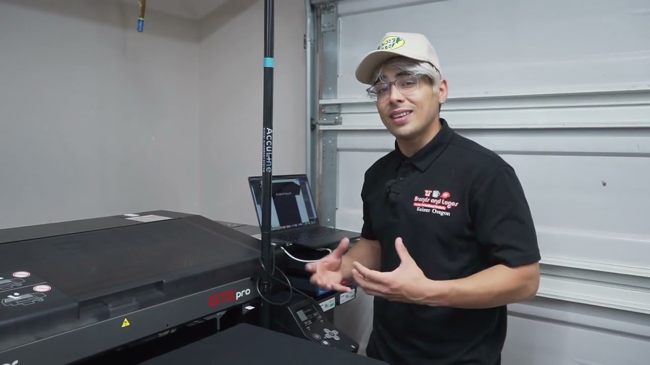 Brother dtg printer - Building a print shop at 25