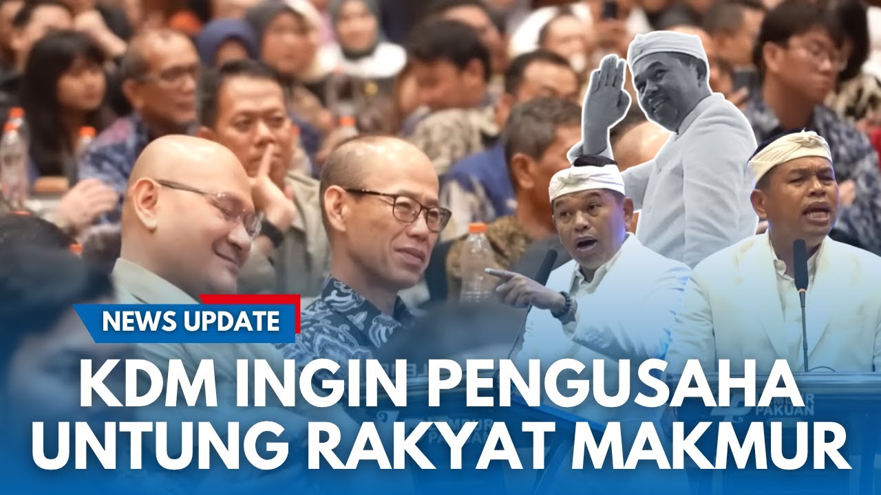 JURUS LANGKA KANG DEDI! Berikan Pesan Penting Untuk Pengusaha Di Jabar Untuk Makmurkan Rakyat