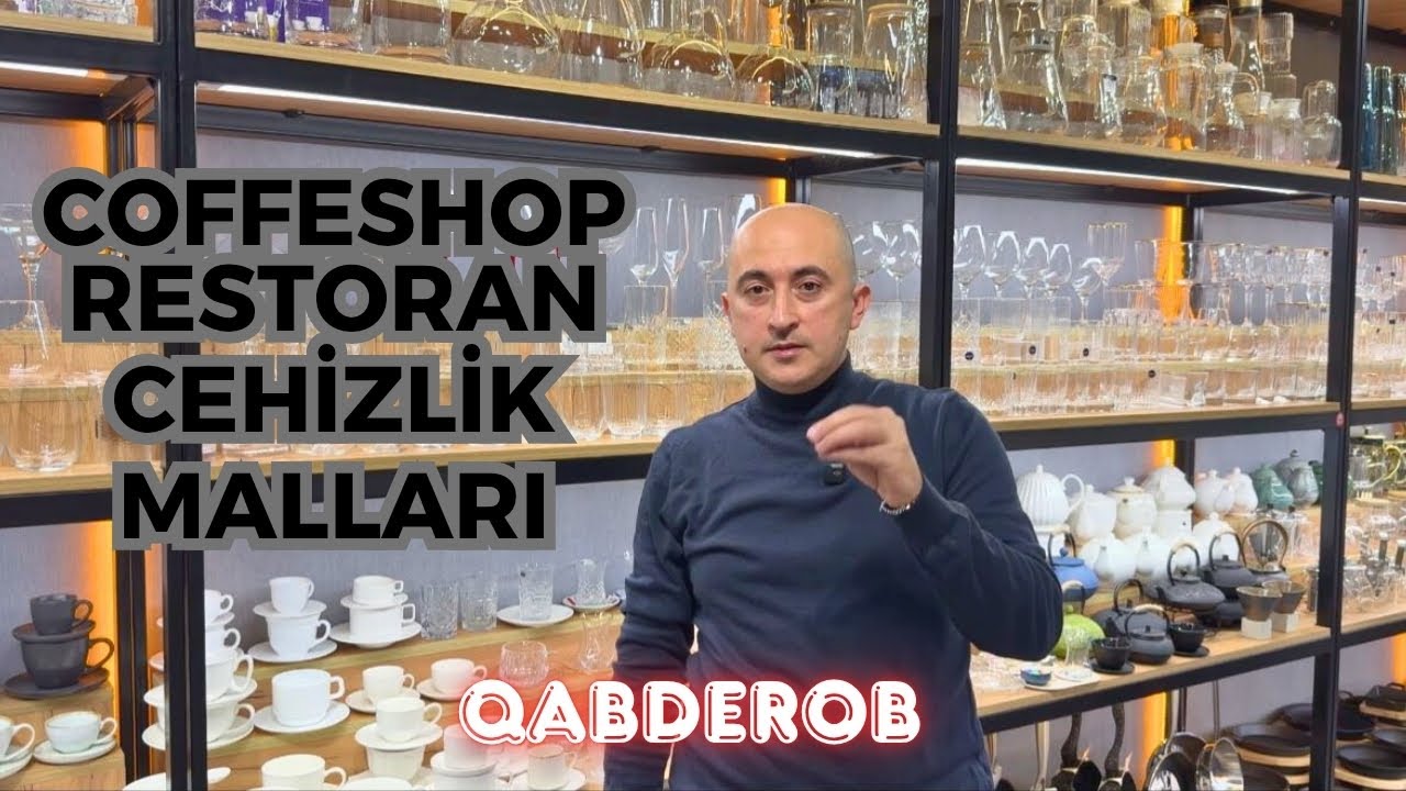 Restoran və CoffeShop açmaq istəyənlər üçün  topdan mağaza — QabDerob!