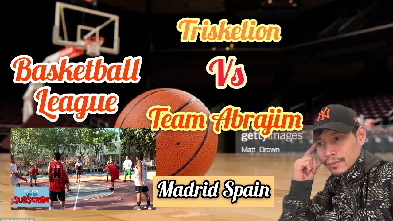 FILIPINO BASKETBALL MADRID SPAIN/ TEAM TRISKELION VS TEAM ABRAJIM #06