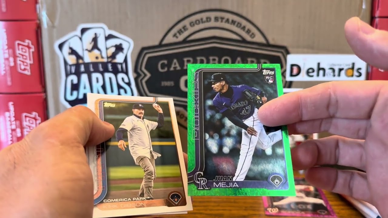 Супербоксы…Супер?!? Обновление Topps 2025 (Час для любителей) #topps #toppsbaseball #baseballcard...