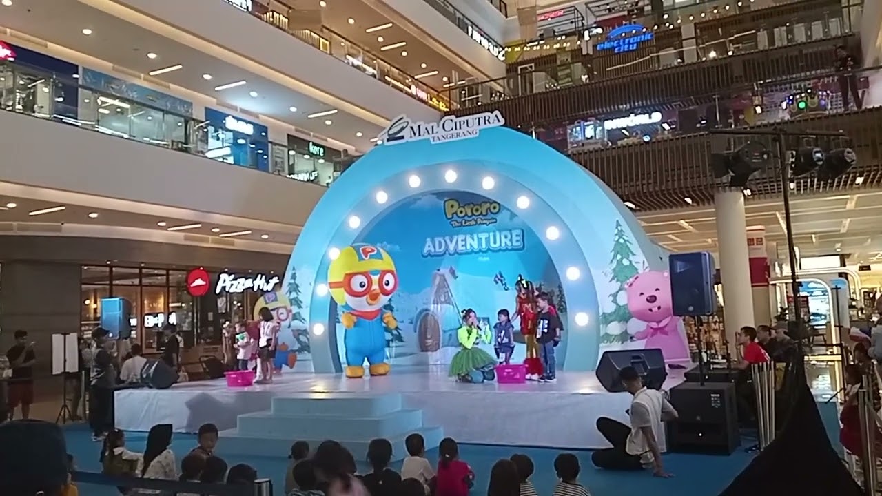 hunting pororo di mall ciputera tangerang