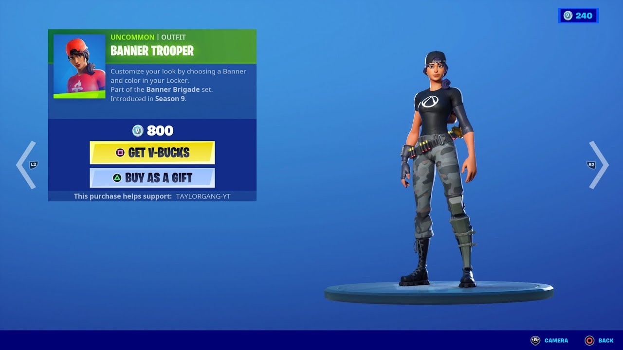 Fortnite Item Shop BANNER BRIGADE SET! (November 16, 2020)