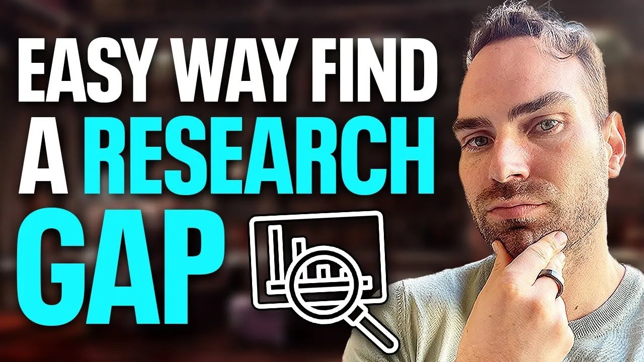 How To Identify a RESEARCH GAP Easily (Prof. David Stuckler)