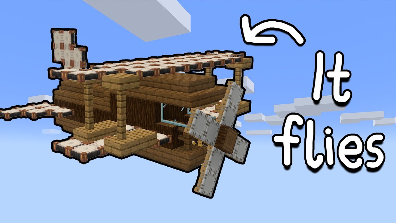 So you can make Planes in Create now... | Clockwork Mod Showcase