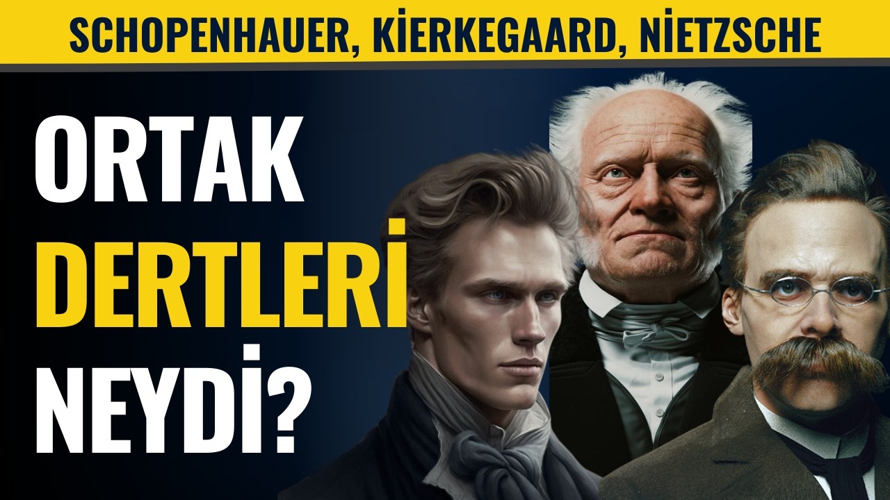 KIERKEGAARD, NIETZSCHE, SCHOPENHAUER: Hayatlarındaki travmalar felsefelerine nasıl yansıdı? #felsefe