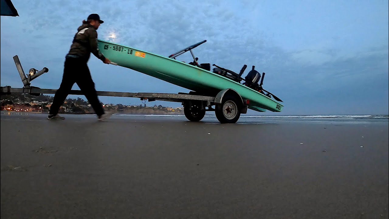 La Jolla Shores Surf Shuts Down My Fishing Again | Updated Solo Skiff Walkthrough 2022 SDFS