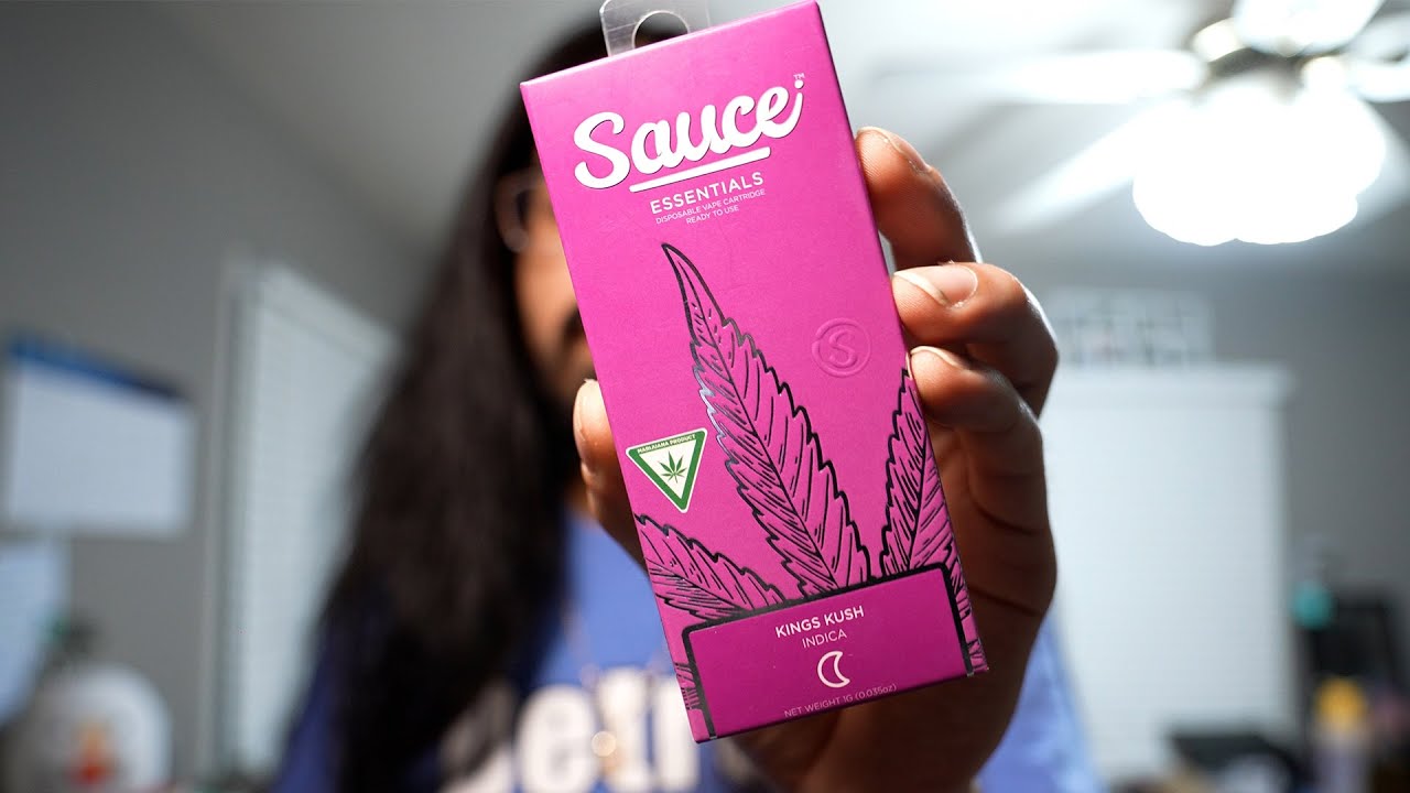 SAUCE 1G Disposable Cart Review (Kings Kush)