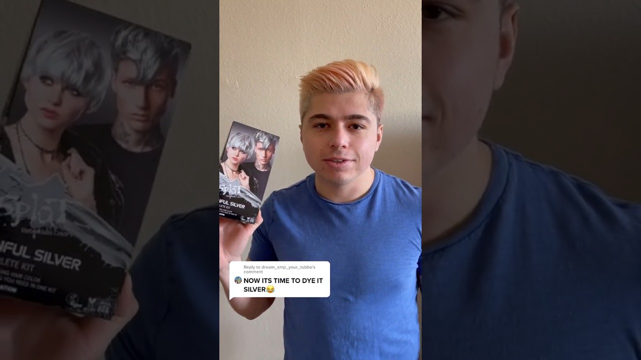 Throwback: Dyeing My Hair Silver Part 2 👨&zwj;🦳