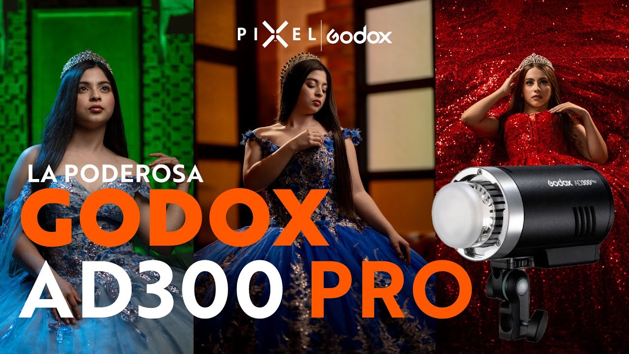 GODOX AD300 PRO &iquest;El mejor flash de todos? &iexcl;COMO FUNCIONA!