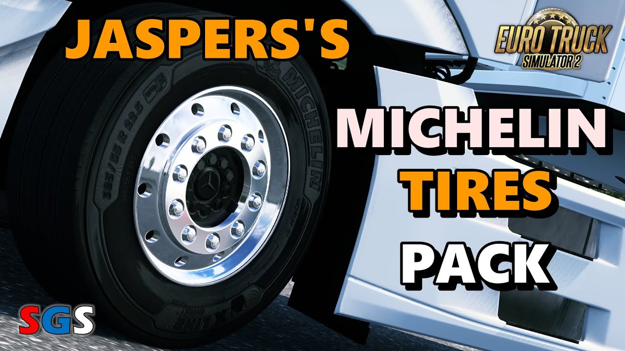 |ETS2 1.43| Jasper's Michelin Tires Pack v0.3 [Tires Mod]