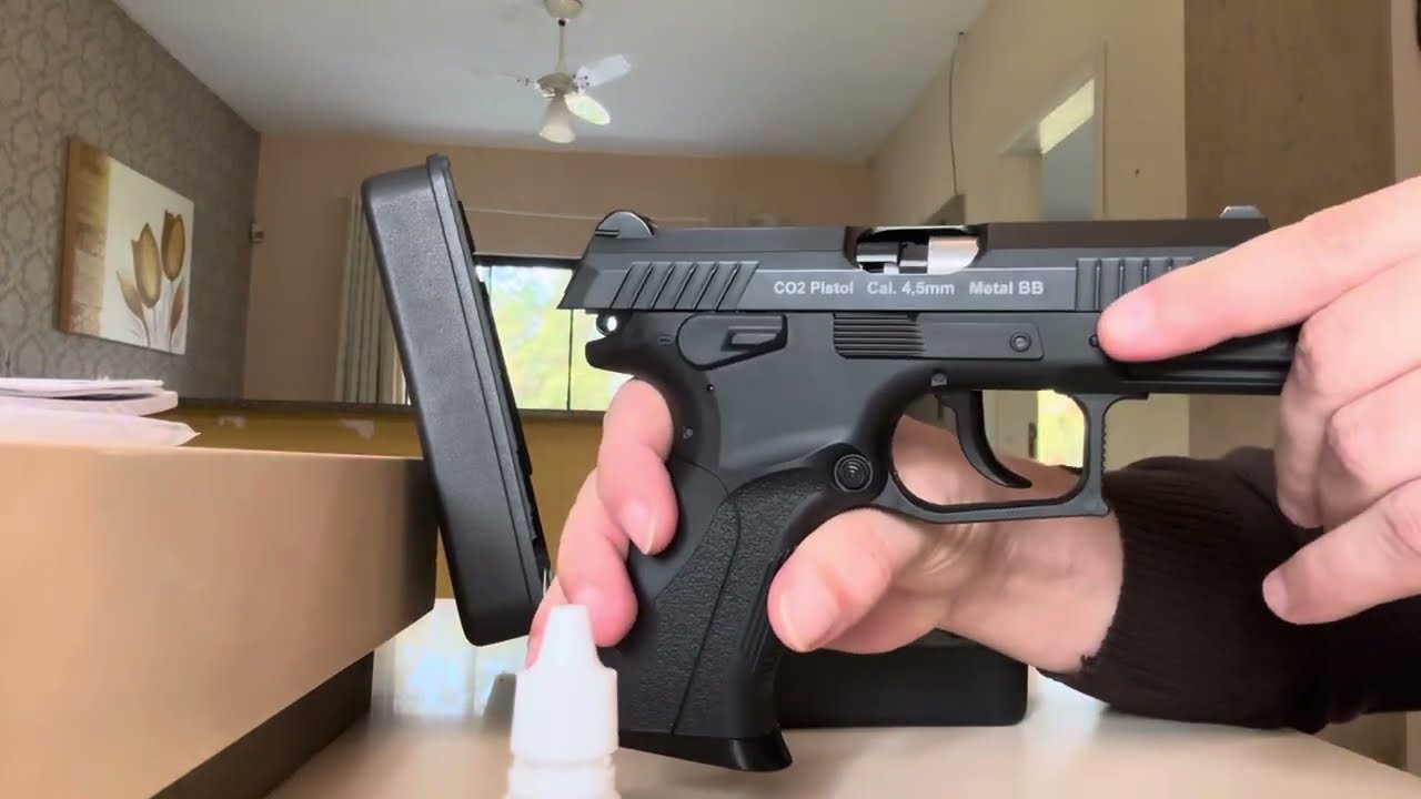 Minha airgun W129, Grand power p1 , co2 4,5mm