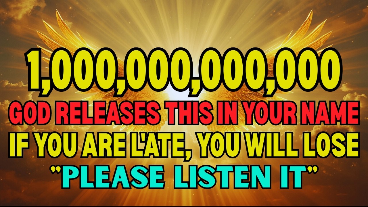 🔴 Chosen One Only 30 seconds are left. God is releasing a huge amount of money🚨🔥