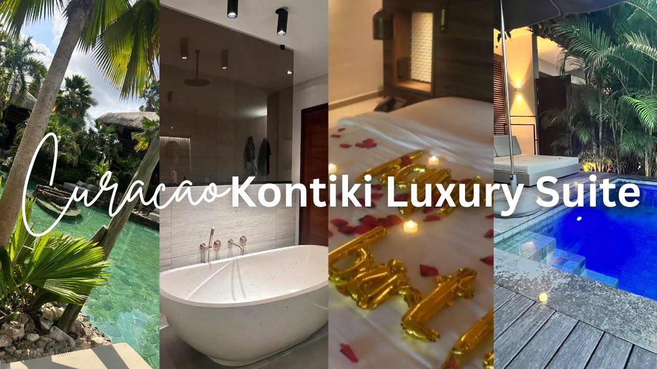 ROOM TOUR KONTIKI BEACH RESORT IN CURAÇAO💫 | The Bonnicks