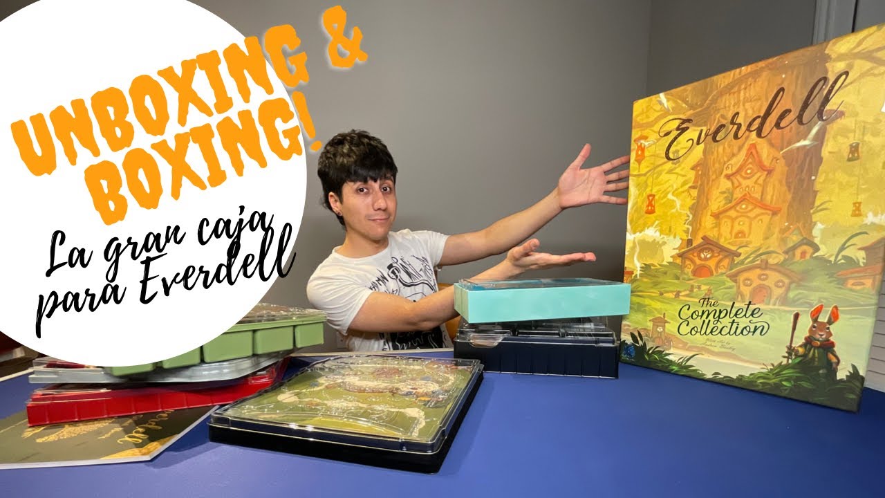 Unboxing & Boxing de la Colección Completa de Everdell