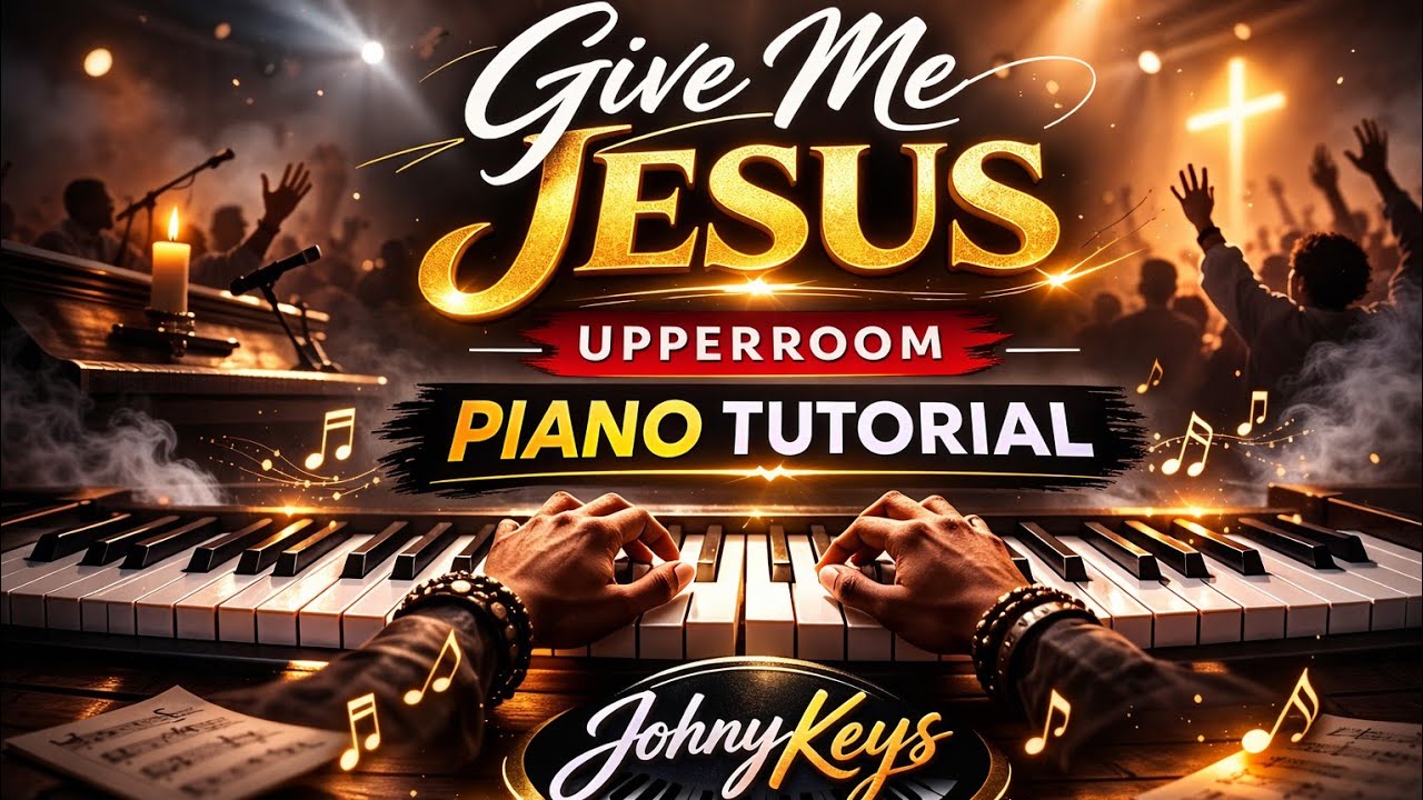 Give Me Jesus от Upperroom | Урок игры на фортепиано в стиле госпел (полный разбор в формате Spng)