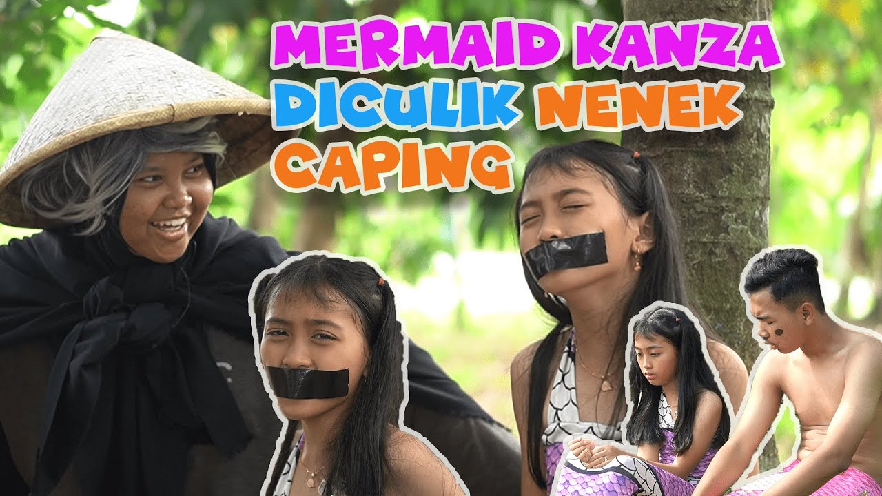 GAWAT!! RATU MERMAID KANZA DICULIK NENEK CAPING JAHAT YANG NYAMAR JADI MANUSIA LEMAH #viralvideo