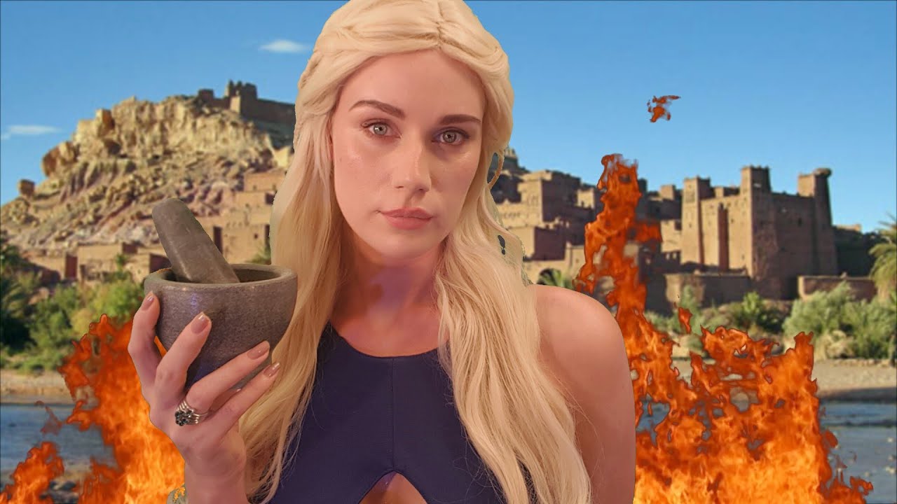 ASMR Fantasy Role PlayGame of Thrones (whisper ear to ear/tapping)