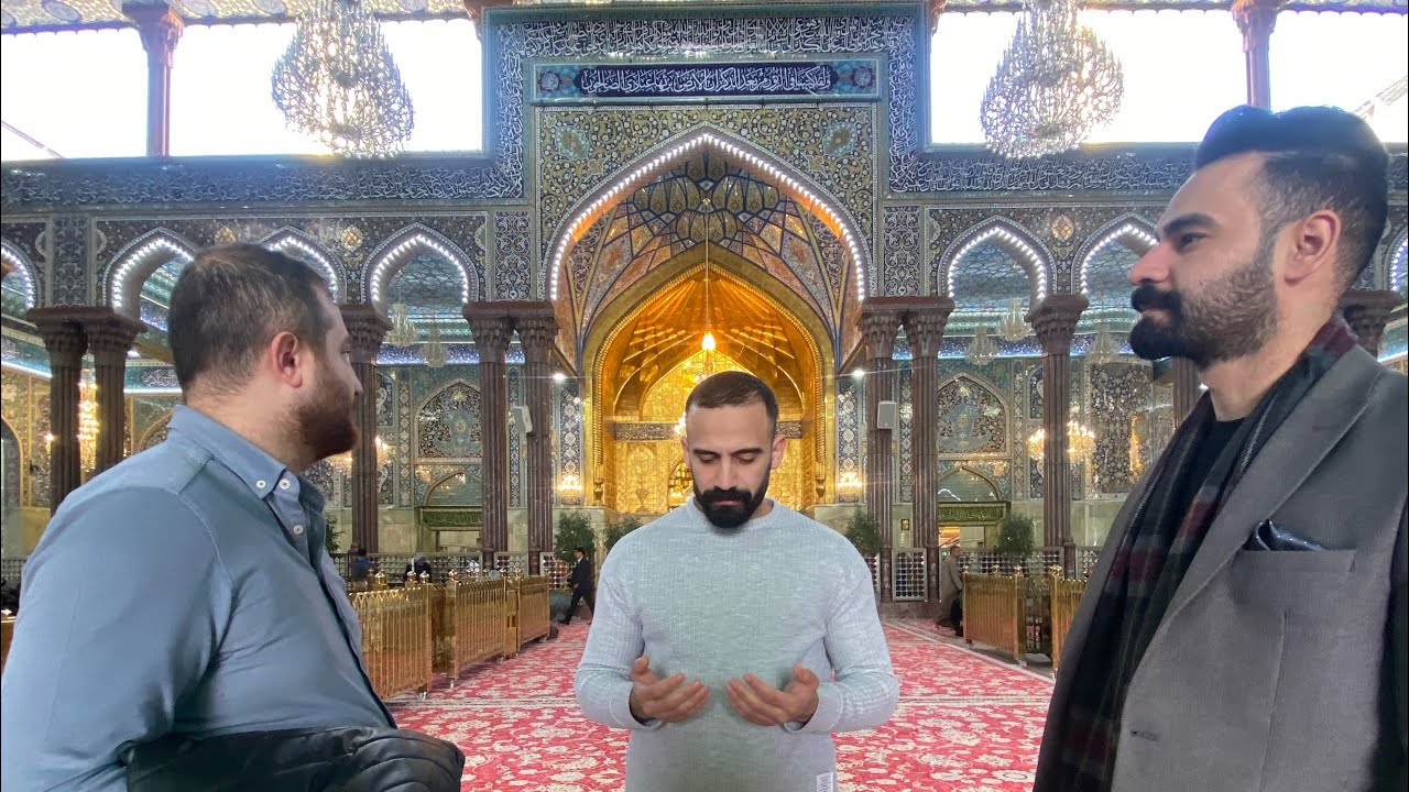 اخويه السني يزور كربلاء المقدسة