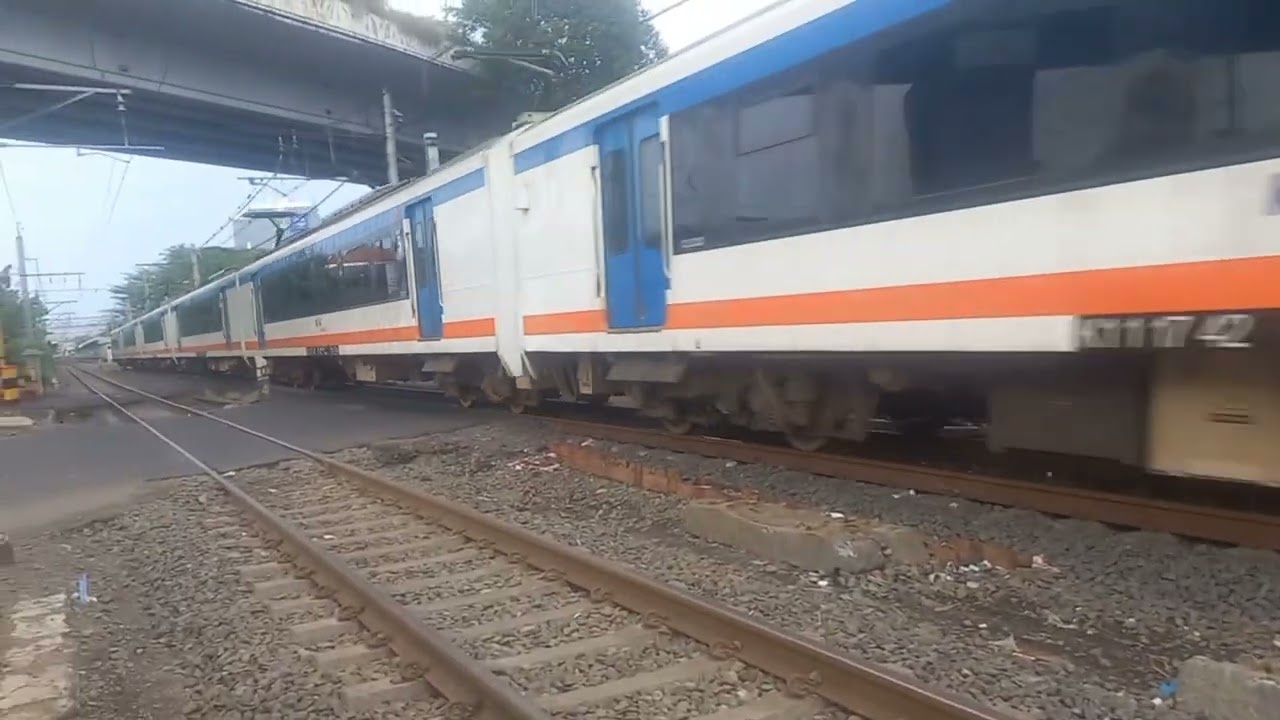 Dengan cuacanya mendung jalan Daan Mogot