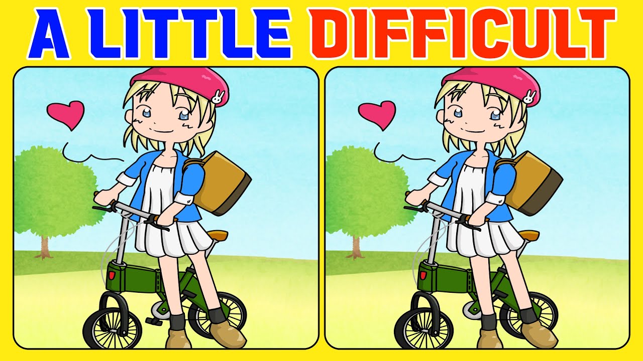🧠🧩Spot the Difference | Brain Workout 《A Little Difficult》
